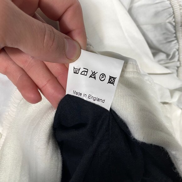 Oblivian by Represent Semi-sheer Long Bomber white men's size 3 / Large - Picture 6 of 10